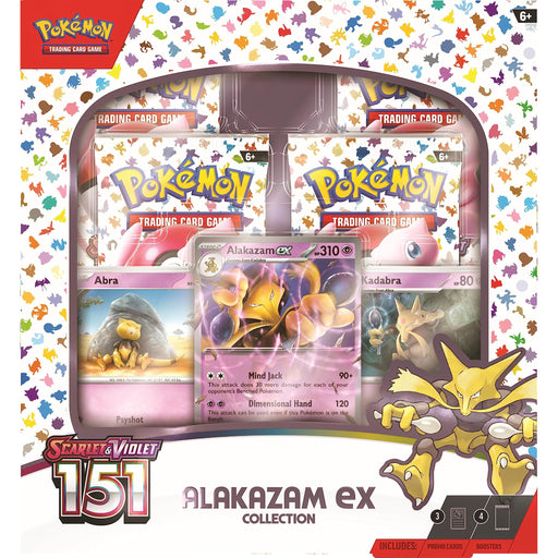 Pokemon TCG: Scarlet & Violet 151 Collection Alakazam EX Box - Premium Novelties & Gifts - Just $26.79! Shop now at Retro Gaming of Denver