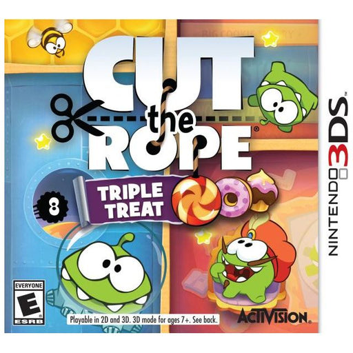 Cut The Rope: Triple Treat (Nintendo 3DS) - Premium Video Games - Just $0! Shop now at Retro Gaming of Denver