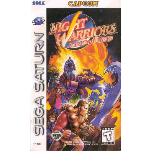 Night Warriors Darkstalkers' Revenge (Sega Saturn) - Premium Video Games - Just $0! Shop now at Retro Gaming of Denver