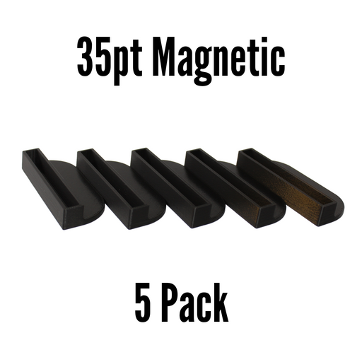 Basic Stands - 35pt Magnetic - Black - 5 Pack - Premium Basic Stands - Just $9.99! Shop now at Retro Gaming of Denver