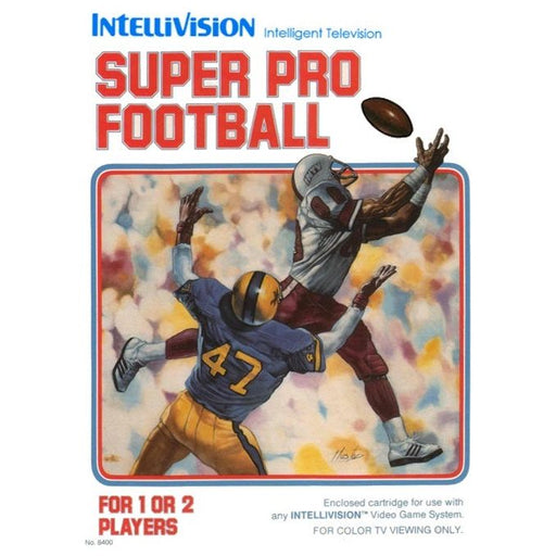 Super Pro Football (Intellivision) - Premium Video Games - Just $0! Shop now at Retro Gaming of Denver