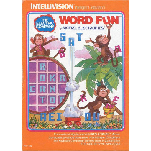 Word Fun (Intellivision) - Premium Video Games - Just $0! Shop now at Retro Gaming of Denver