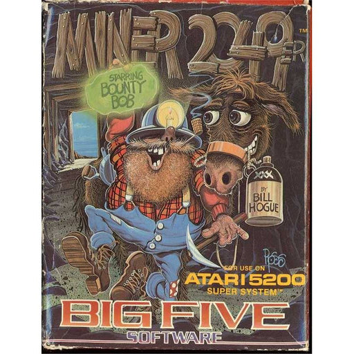 Miner 2049er Starring Bounty Bob (Atari 5200) - Premium Video Games - Just $0! Shop now at Retro Gaming of Denver