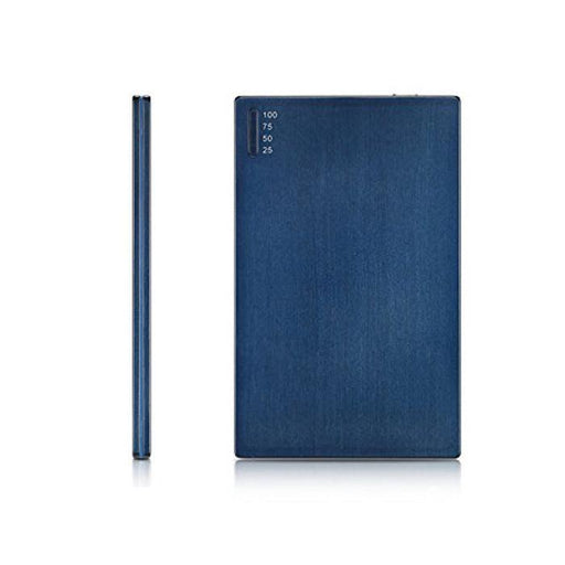 OREI Super Ultra Slim Elegant Brushed Aluminum External Battery for Cell Phones - Unicharge Technology - Blue - Premium Powerbank - Just $29.99! Shop now at Retro Gaming of Denver