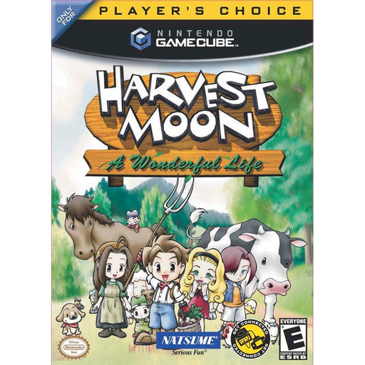 Harvest Moon A Wonderful Life (Player's Choice) (Gamecube) - Premium Video Games - Just $0! Shop now at Retro Gaming of Denver