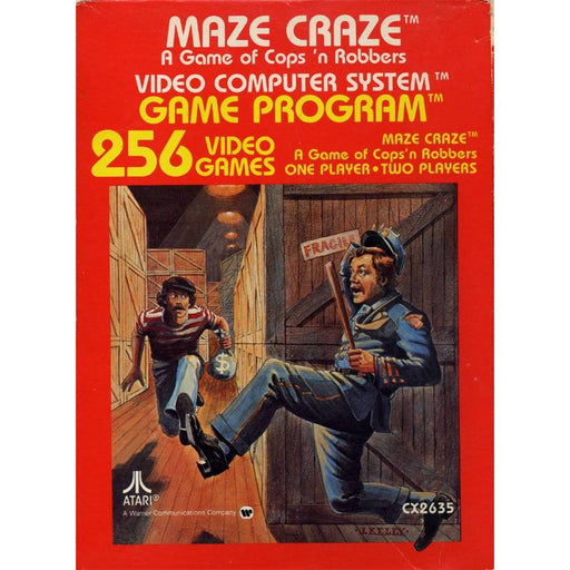 Maze Craze A Game of Cops and Robbers (Atari 2600) - Premium Video Games - Just $0! Shop now at Retro Gaming of Denver