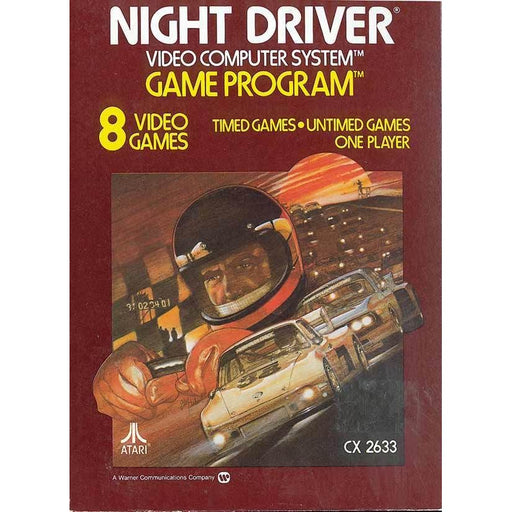 Night Driver (Atari 2600) - Premium Video Games - Just $0! Shop now at Retro Gaming of Denver