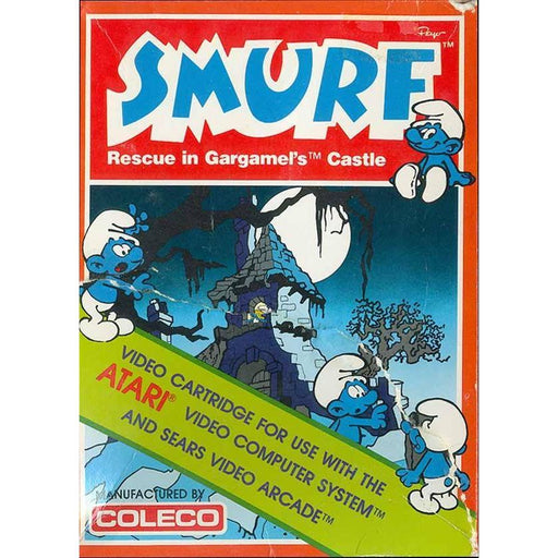 Smurf Rescue in Gargamel's Castle (Atari 2600) - Premium Video Games - Just $0! Shop now at Retro Gaming of Denver