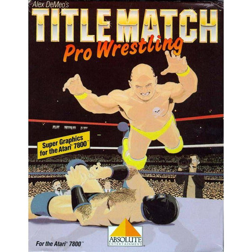 Alex DeMeo's Title Match Pro Wrestling (Atari 7800) - Premium Video Games - Just $0! Shop now at Retro Gaming of Denver