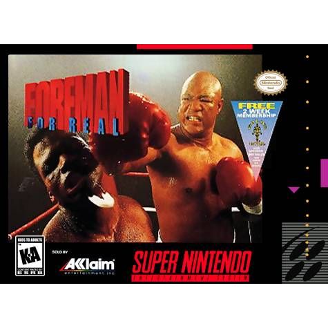 Foreman For Real (Super Nintendo) - Premium Video Games - Just $0! Shop now at Retro Gaming of Denver