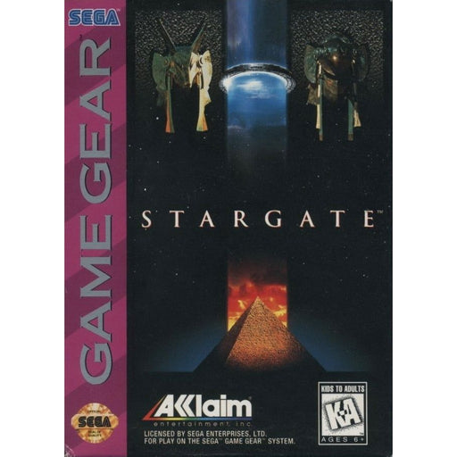 Stargate (Sega Game Gear) - Premium Video Games - Just $0! Shop now at Retro Gaming of Denver