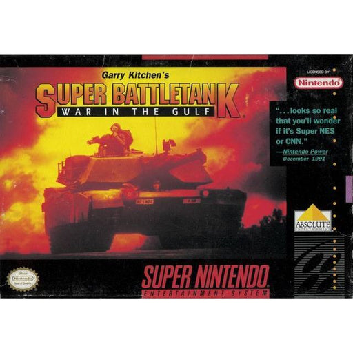 Super Battletank: War In The Gulf (Super Nintendo) - Premium Video Games - Just $0! Shop now at Retro Gaming of Denver