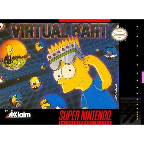 Virtual Bart (Super Nintendo) - Premium Video Games - Just $0! Shop now at Retro Gaming of Denver