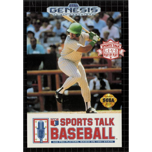 Sports Talk Baseball (Sega Genesis) - Premium Video Games - Just $0! Shop now at Retro Gaming of Denver