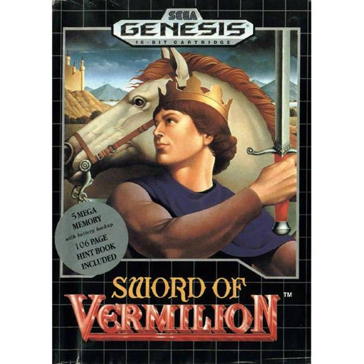 Sword of Vermilion (Sega Genesis) - Premium Video Games - Just $0! Shop now at Retro Gaming of Denver