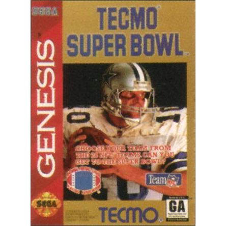 Tecmo Super Bowl (Sega Genesis) - Premium Video Games - Just $0! Shop now at Retro Gaming of Denver