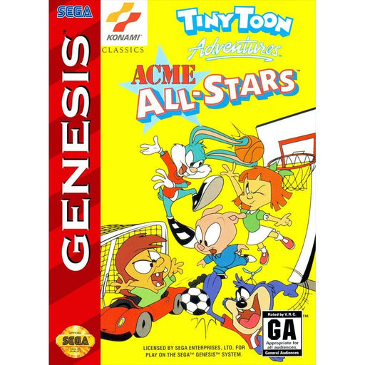 Tiny Toon Adventures: ACME All-Stars (Sega Genesis) - Premium Video Games - Just $0! Shop now at Retro Gaming of Denver