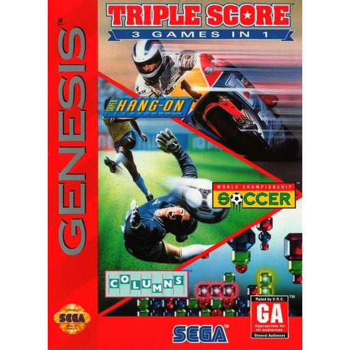 Triple Score (Sega Genesis) - Premium Video Games - Just $0! Shop now at Retro Gaming of Denver