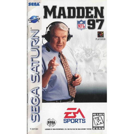 Madden 97 (Sega Saturn) - Premium Video Games - Just $0! Shop now at Retro Gaming of Denver