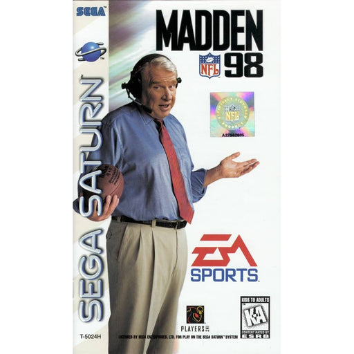 Madden 98 (Sega Saturn) - Premium Video Games - Just $0! Shop now at Retro Gaming of Denver