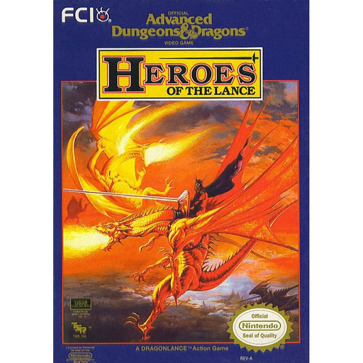 Advanced Dungeons and Dragons Heroes of the Lance (Nintendo NES) - Premium Video Games - Just $0! Shop now at Retro Gaming of Denver