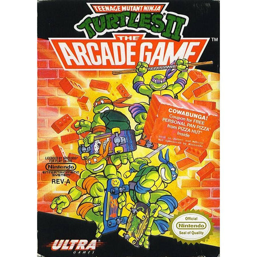 Teenage Mutant Ninja Turtles II: The Arcade Game (Nintendo NES) - Premium Video Games - Just $0! Shop now at Retro Gaming of Denver