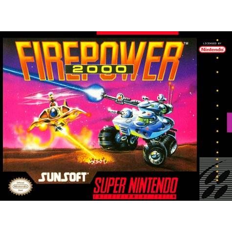 Firepower 2000 (Super Nintendo) - Premium Video Games - Just $0! Shop now at Retro Gaming of Denver