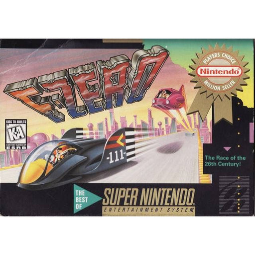 F-Zero (Player's Choice) (Super Nintendo) - Premium Video Games - Just $0! Shop now at Retro Gaming of Denver