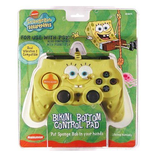 SpongeBob SquarePants Controller (Playstation 2) - Premium Controllers - Just $0! Shop now at Retro Gaming of Denver