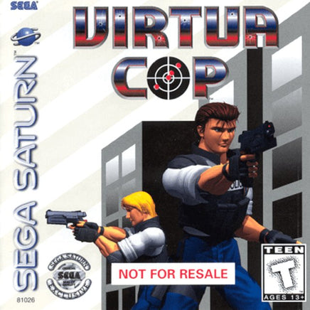 Virtua Cop (Not for Resale Variant) (Sega Saturn) - Premium Video Games - Just $0! Shop now at Retro Gaming of Denver
