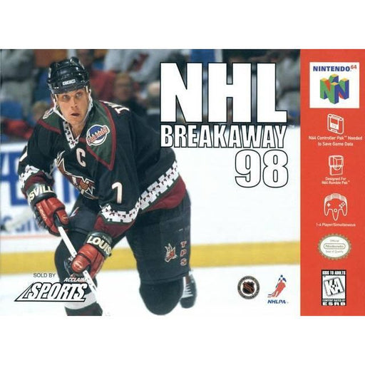 NHL Breakaway 98 (Nintendo 64) - Premium Video Games - Just $0! Shop now at Retro Gaming of Denver