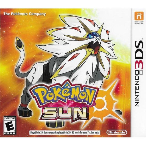 Pokemon Sun (Nintendo 3DS) - Premium Video Games - Just $0! Shop now at Retro Gaming of Denver