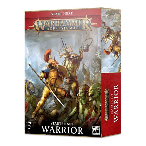 Warhammer: Age of Sigmar - Warrior Starter Set - Premium Miniatures - Just $50! Shop now at Retro Gaming of Denver
