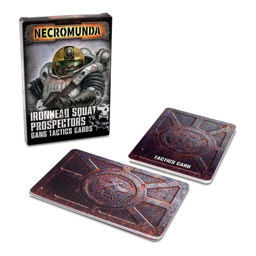 Necromunda: Ironhead Squat Prospectors Gang Tactics Cards - Premium Miniatures - Just $16.50! Shop now at Retro Gaming of Denver