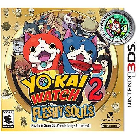 Yo-Kai Watch 2: Fleshy Souls (Nintendo 3DS) - Premium Video Games - Just $0! Shop now at Retro Gaming of Denver
