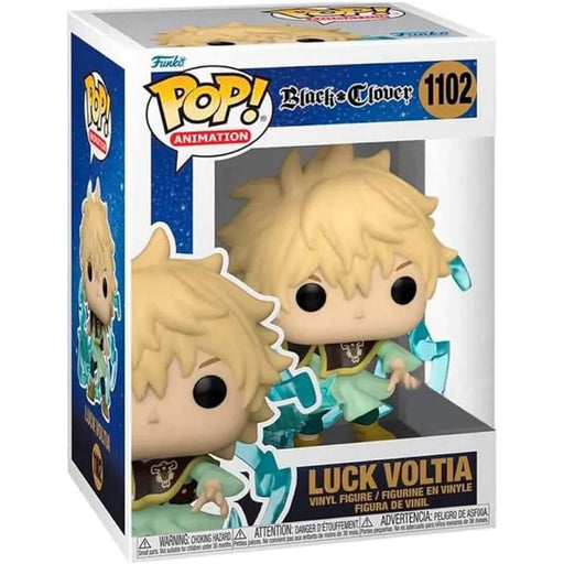 Funko Pop 1102 Black Clover Luck Voltia AAA Anime Exclusive Figure - Premium Figures - Just $34.95! Shop now at Retro Gaming of Denver