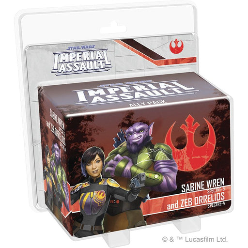 Star Wars: Imperial Assault - Sabine Wren and Zeb Orrelios Ally Pack - Premium Board Game - Just $17.99! Shop now at Retro Gaming of Denver