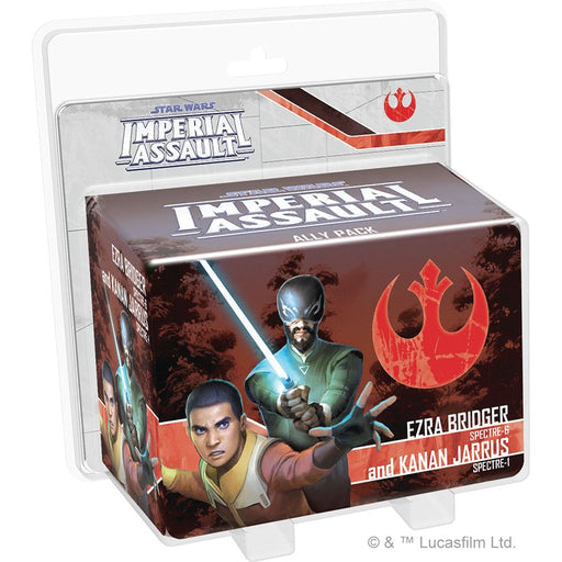 Star Wars: Imperial Assault - Ezra Bridger and Kanan Jarrus Ally Pack - Premium Board Game - Just $17.99! Shop now at Retro Gaming of Denver