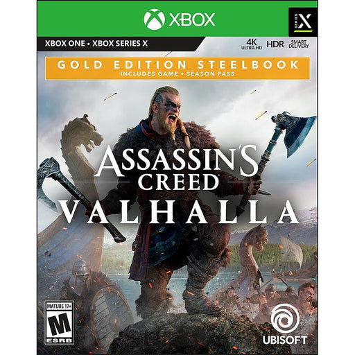 Assassin's Creed Valhalla [Gold Edition Steelbook] (Xbox One/Xbox Series X) - Premium Video Games - Just $0! Shop now at Retro Gaming of Denver