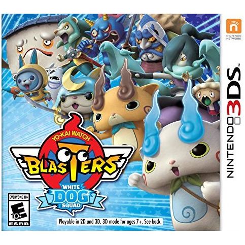 Yo-Kai Watch: Blasters - White Dog Squad (Nintendo 3DS) - Premium Video Games - Just $0! Shop now at Retro Gaming of Denver