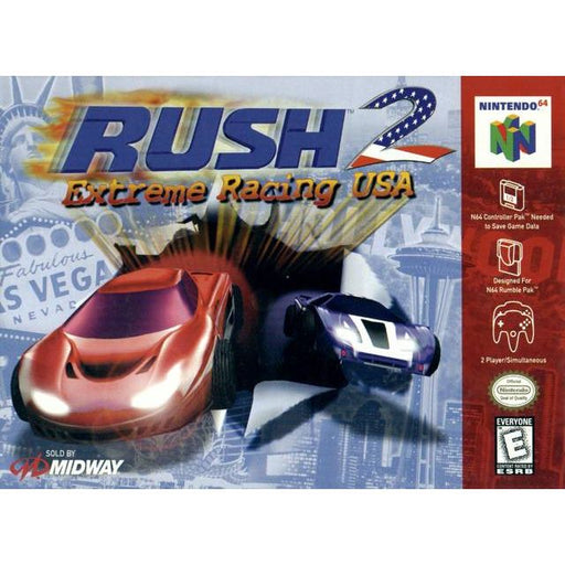 Rush 2 Extreme Racing USA Bundle [Game + Strategy Guide] (Nintendo 64) - Premium Video Games - Just $99.99! Shop now at Retro Gaming of Denver
