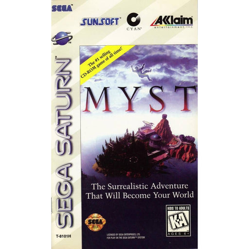 Myst (Sega Saturn) - Premium Video Games - Just $0! Shop now at Retro Gaming of Denver