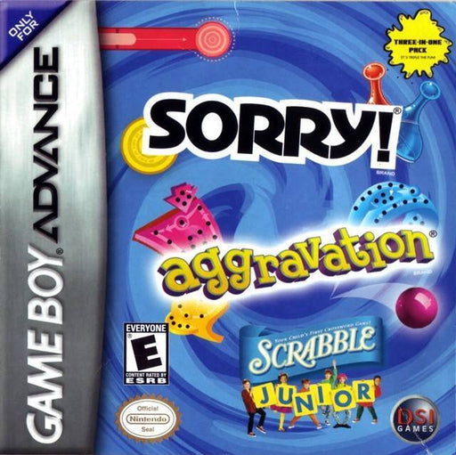 Aggravation/ Sorry/ Scrabble Jr (Gameboy Advance) - Premium Video Games - Just $0! Shop now at Retro Gaming of Denver