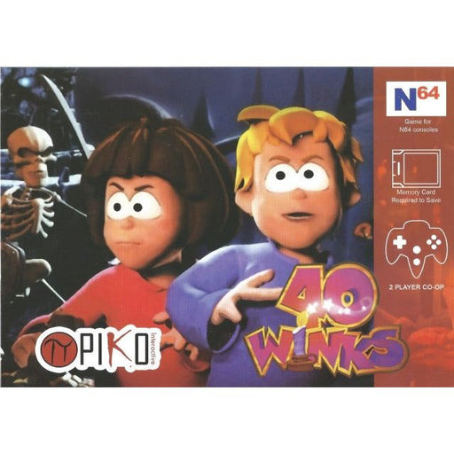 40 Winks (Nintendo 64) - Premium Video Games - Just $0! Shop now at Retro Gaming of Denver