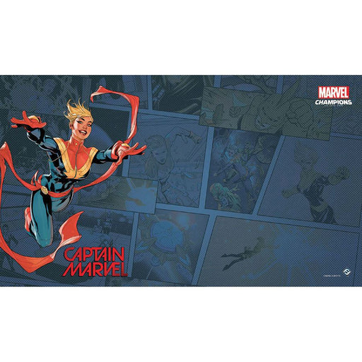Marvel Champions LCG: Captain Marvel Game Mat - Premium Board Game - Just $19.95! Shop now at Retro Gaming of Denver