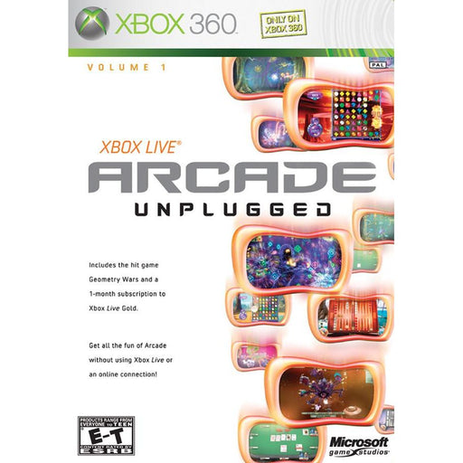 Xbox Live Arcade Unplugged Volume 1 (Xbox 360) - Premium Video Games - Just $0! Shop now at Retro Gaming of Denver