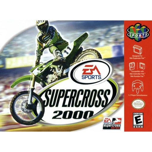 SuperCross 2000 (Nintendo 64) - Premium Video Games - Just $0! Shop now at Retro Gaming of Denver