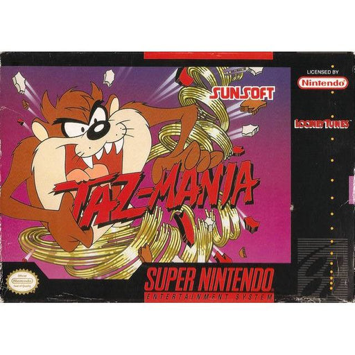 Taz-Mania (Super Nintendo) - Premium Video Games - Just $0! Shop now at Retro Gaming of Denver