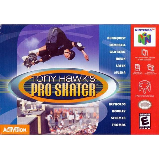 Tony Hawk's Pro Skater (Nintendo 64) - Premium Video Games - Just $0! Shop now at Retro Gaming of Denver