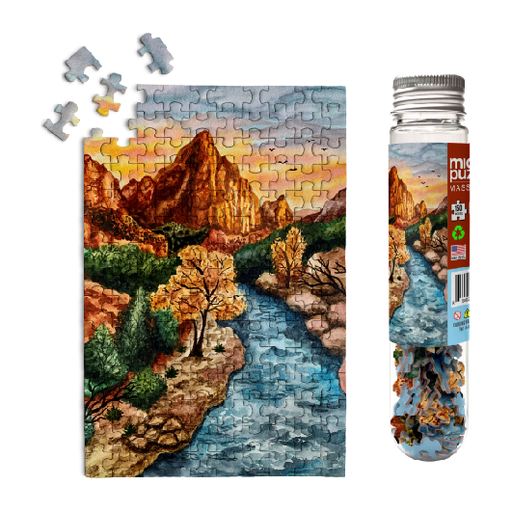 Artists - Kendra VanDruff Zion National Park Utah Micro Puzzle - Premium Puzzle - Just $9.99! Shop now at Retro Gaming of Denver